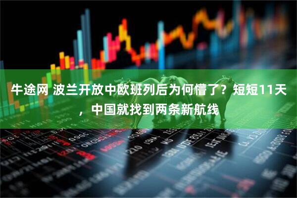 牛途网 波兰开放中欧班列后为何懵了？短短11天，中国就找到两条新航线